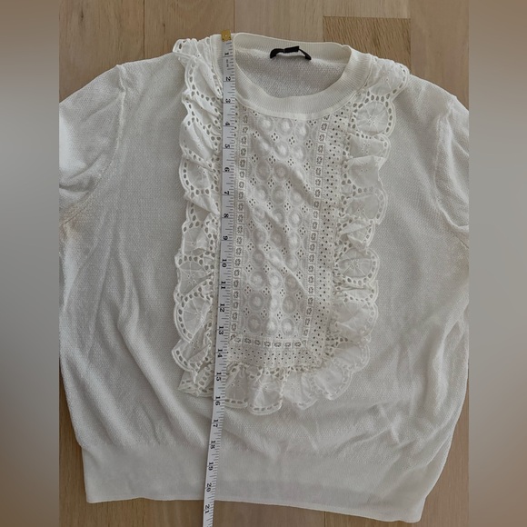 J. Crew Ruffled Tissue Sweater - Picture 4 of 7